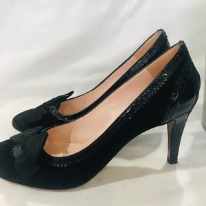 Moschino black heels